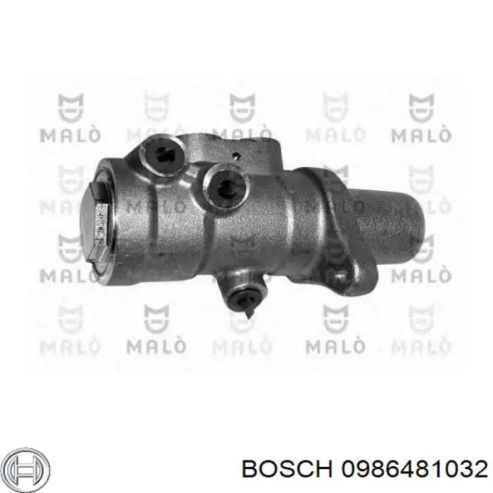 Купити 0986481032 Bosch Головний гальмівний циліндр