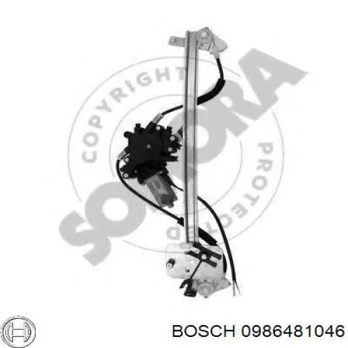 Головний гальмівний циліндр 0986481046 Bosch