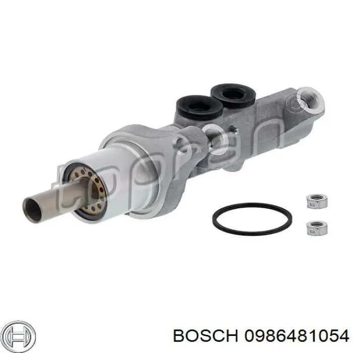 Циліндр головний гальма (Гідротормоз) Bosch 0986481054 ціна, від 109.17 USD