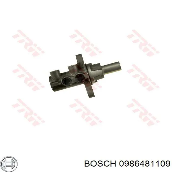 Циліндр гальмівний, головний 0986481109 Bosch