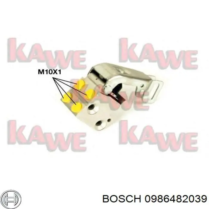 Купити 0986482039 Bosch Регулятори гальмівних сил