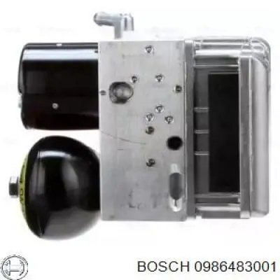 Гідроакумулятор гальмівної системи 0986483001 Bosch