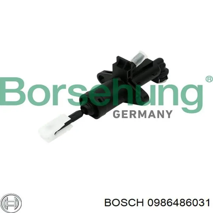 Головний циліндр зчеплення 0986486031 Bosch