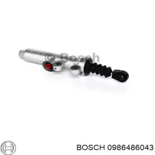 Циліндр зчеплення, головний 0986486043 Bosch