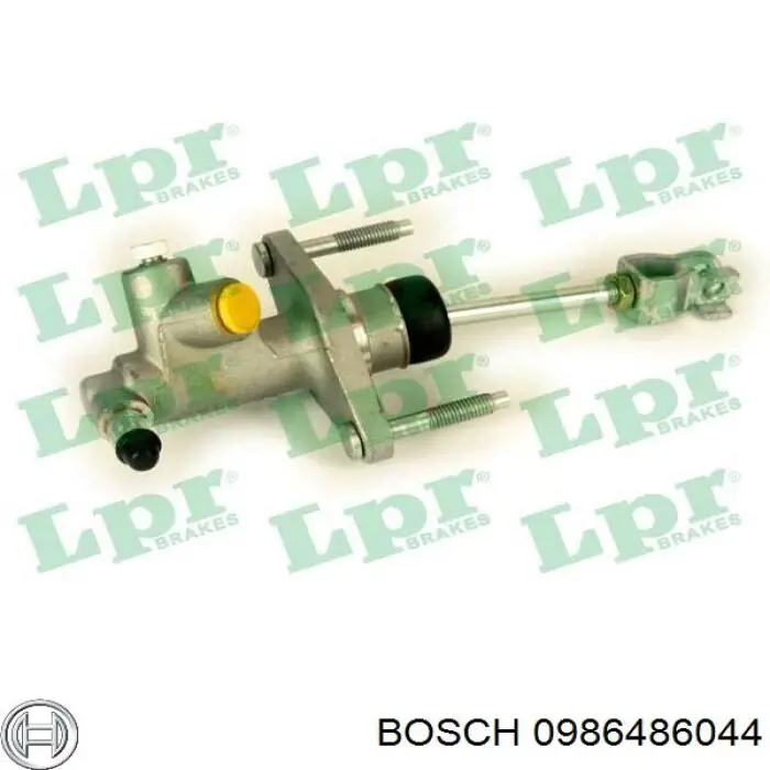 Головний циліндр зчеплення 0986486044 Bosch