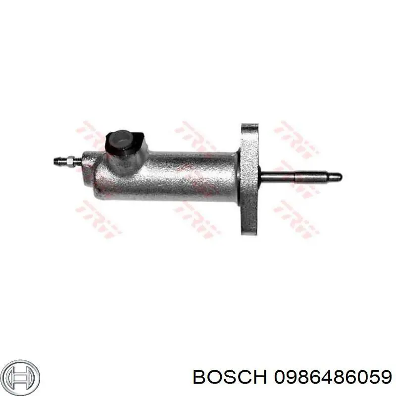 Циліндр зчеплення, головний 0986486059 Bosch