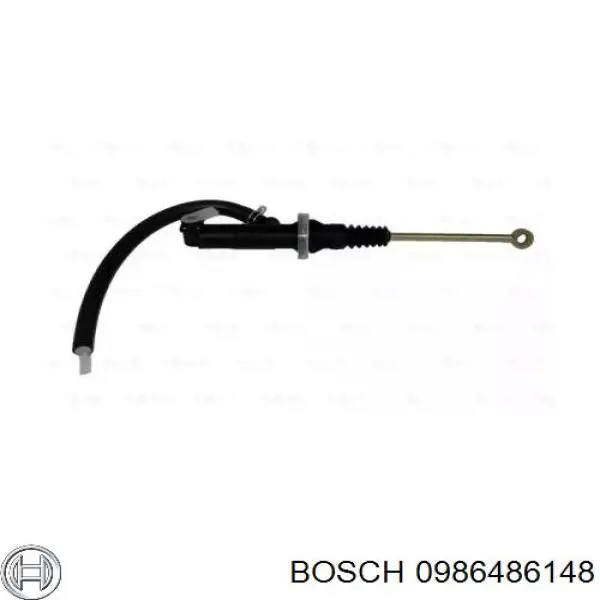 Циліндр зчеплення, головний 0986486148 Bosch