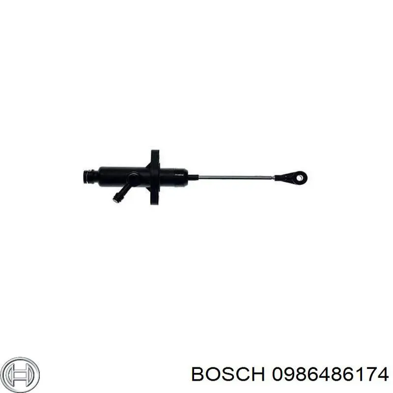 0986486174 Bosch циліндр зчеплення, головний