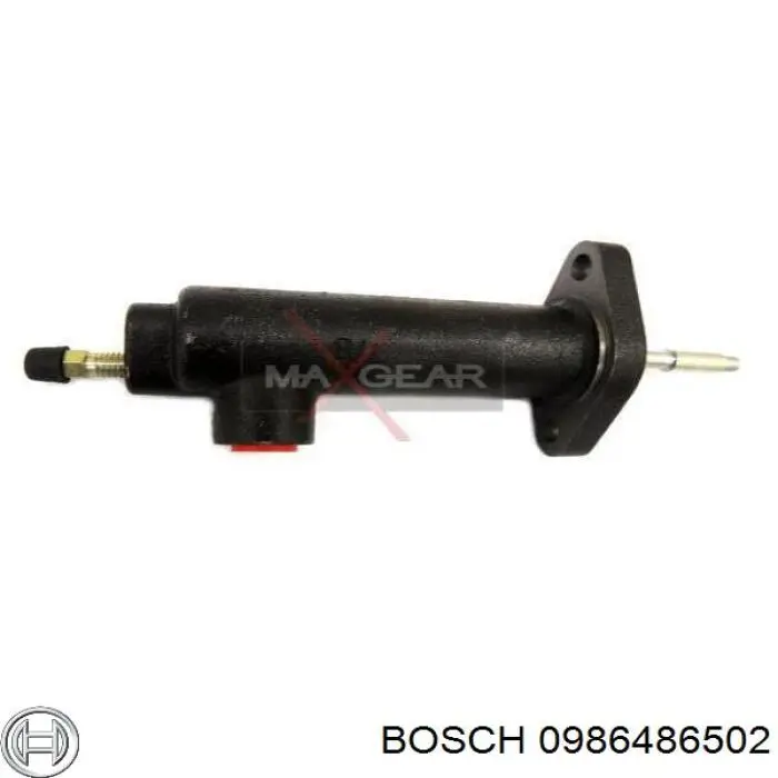 Циліндр зчеплення, робочий 0986486502 Bosch