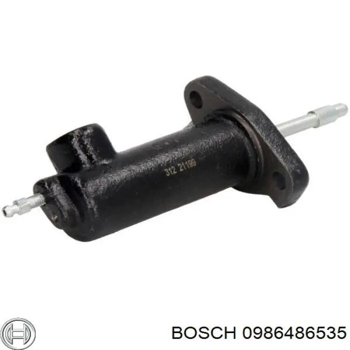 Робочий циліндр зчеплення 0986486535 Bosch