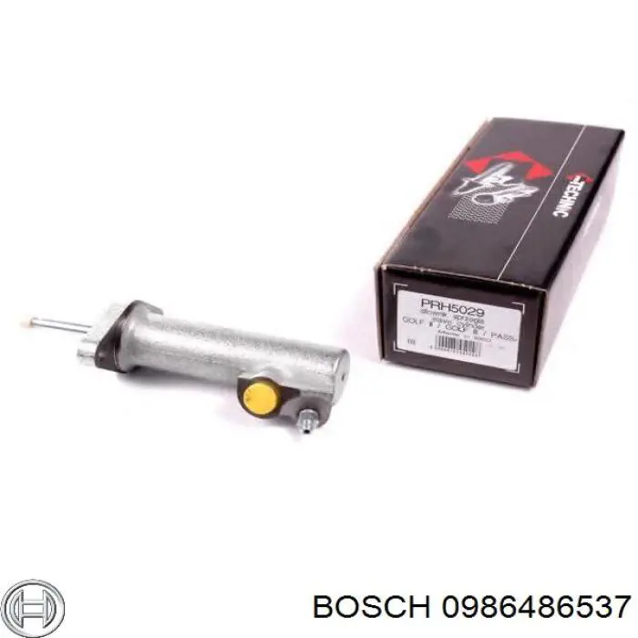 Робочий циліндр зчеплення 0986486537 Bosch