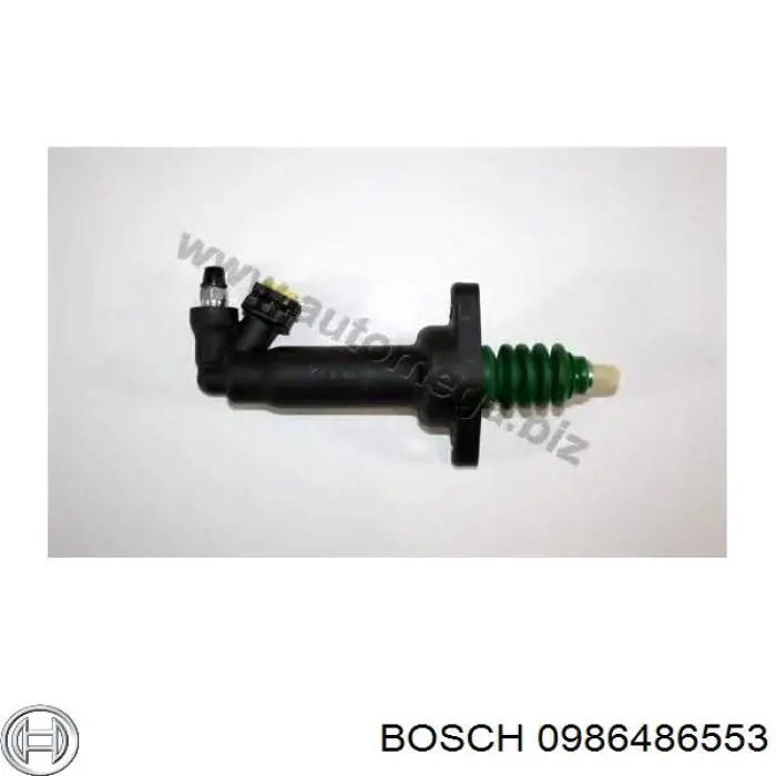 Циліндр зчеплення, робочий Bosch 0986486553