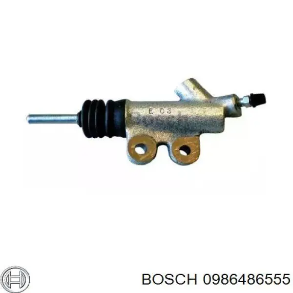 Циліндр зчеплення, робочий Bosch 0986486555