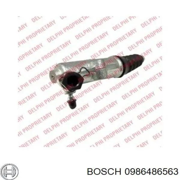 0986486563 Bosch Циліндр зчеплення робочий