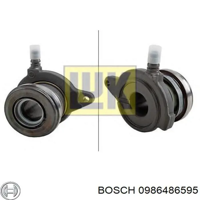 Купити 0986486595 Bosch Робочий циліндр зчеплення в зборі з витискним підшипником
