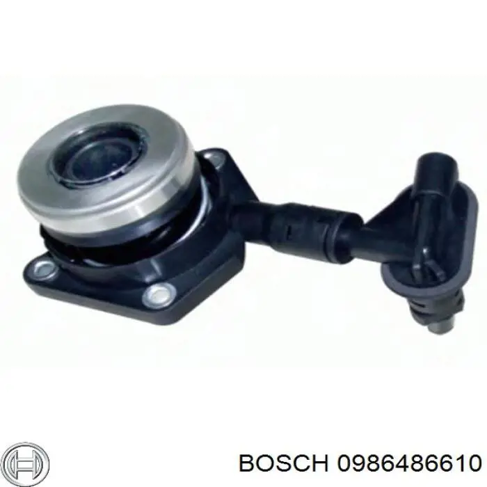 Робочий циліндр зчеплення в зборі з вижимним підшипником Bosch 0986486610
