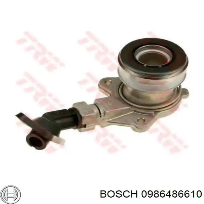 Купити 0986486610 Bosch Робочий циліндр зчеплення в зборі з витискним підшипником