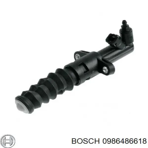 0986486618 Bosch Циліндр зчеплення робочий