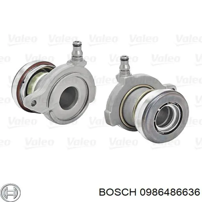 0986486636 Bosch Робочий циліндр зчеплення в зборі з витискним підшипником