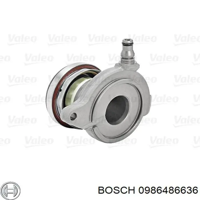 Робочий циліндр зчеплення в зборі з витискним підшипником Bosch 0986486636 ціна, від 69.35 USD