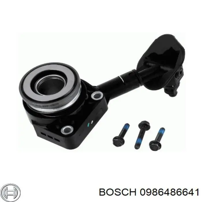 Робочий циліндр зчеплення в зборі з витискним підшипником Bosch 0986486641 ціна, від 2323.24 UAH