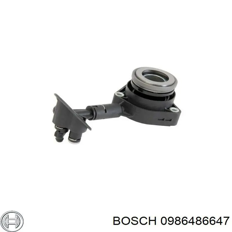 0986486647 Bosch робочий циліндр зчеплення в зборі з витискним підшипником