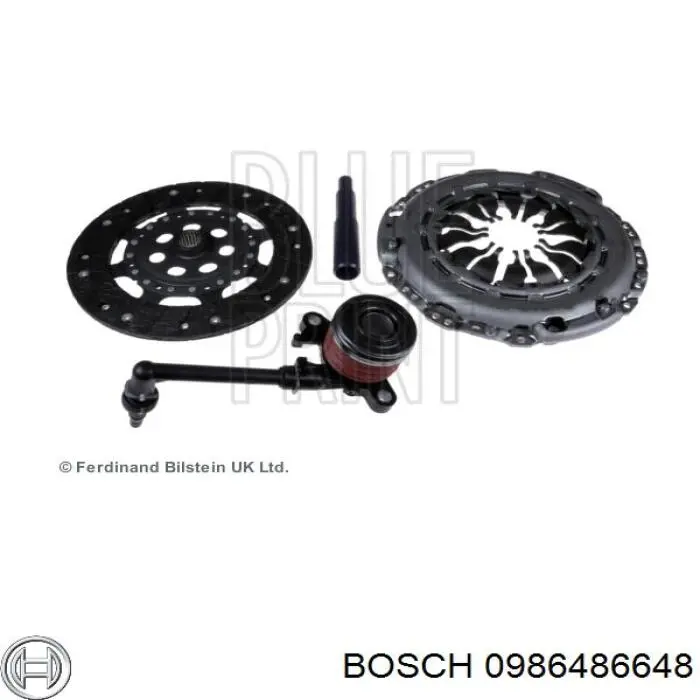 Купити 0986486648 Bosch Робочий циліндр зчеплення в зборі з витискним підшипником