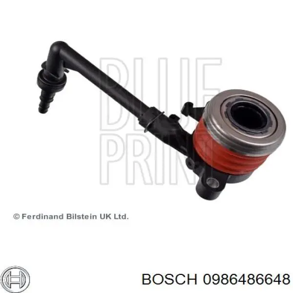0986486648 Bosch Робочий циліндр зчеплення в зборі з витискним підшипником
