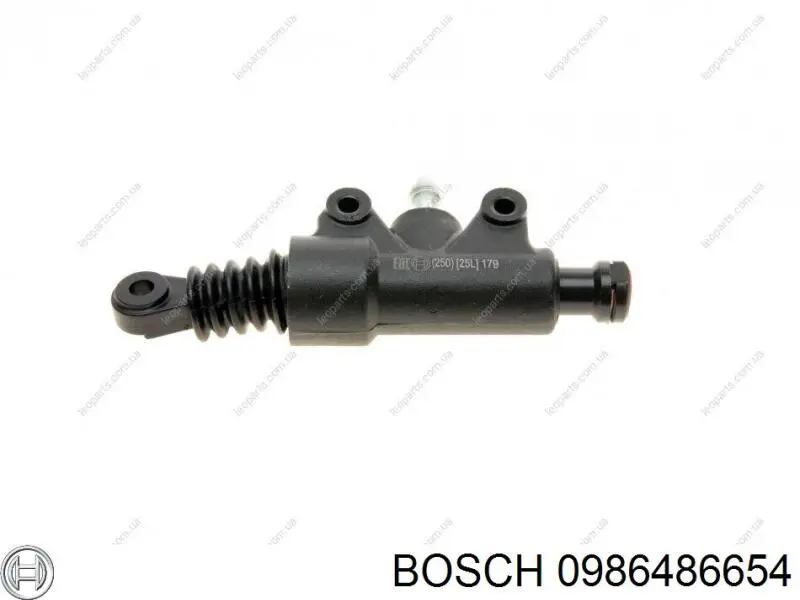 0986486654 Bosch циліндр зчеплення, головний