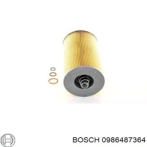 Колодки гальмові задні, барабанні 0986487364 Bosch