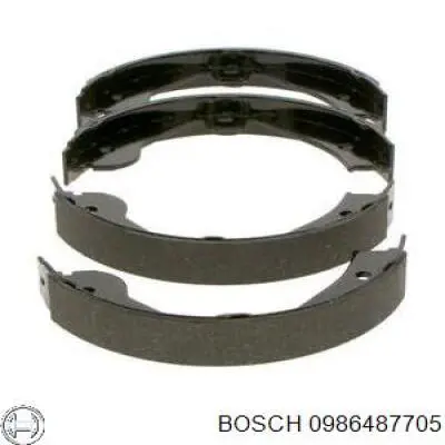 Колодки ручника 0986487705 Bosch