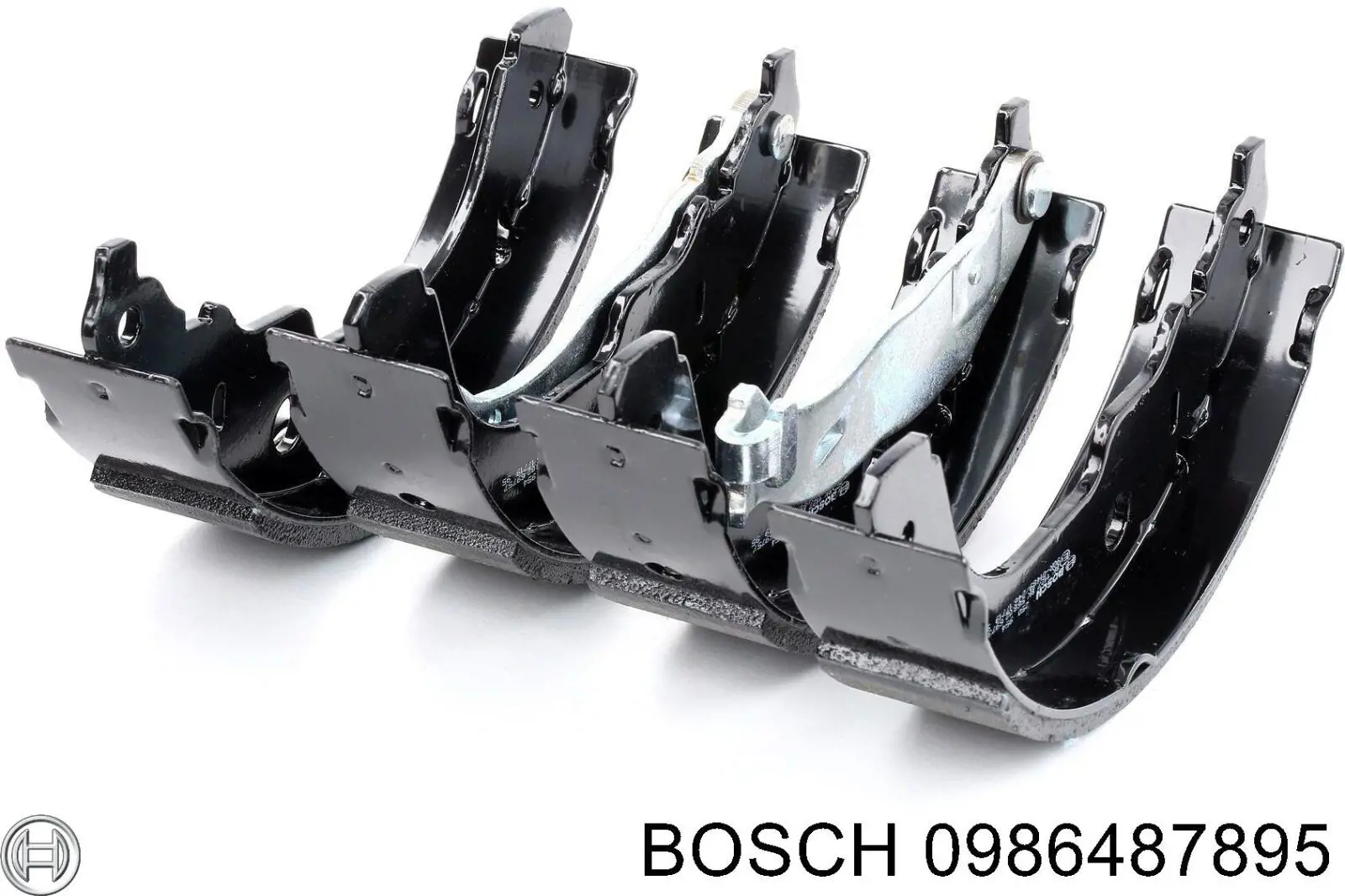 0986487895 Bosch Колодки гальмівні задні, барабанні