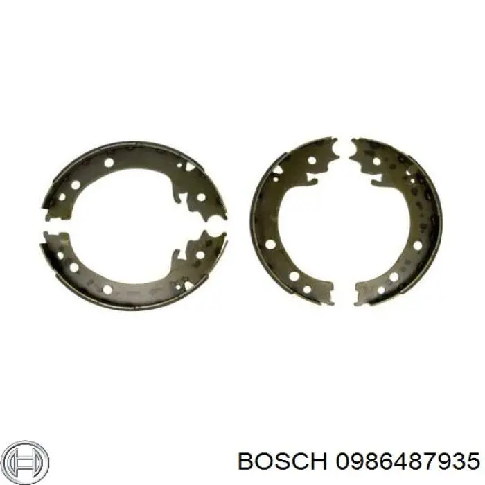 5460077K00000 Suzuki Гальмівні колодки ручника