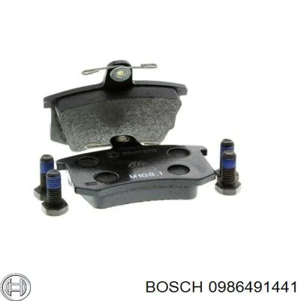 Купити 0986491441 Bosch Задні колодки