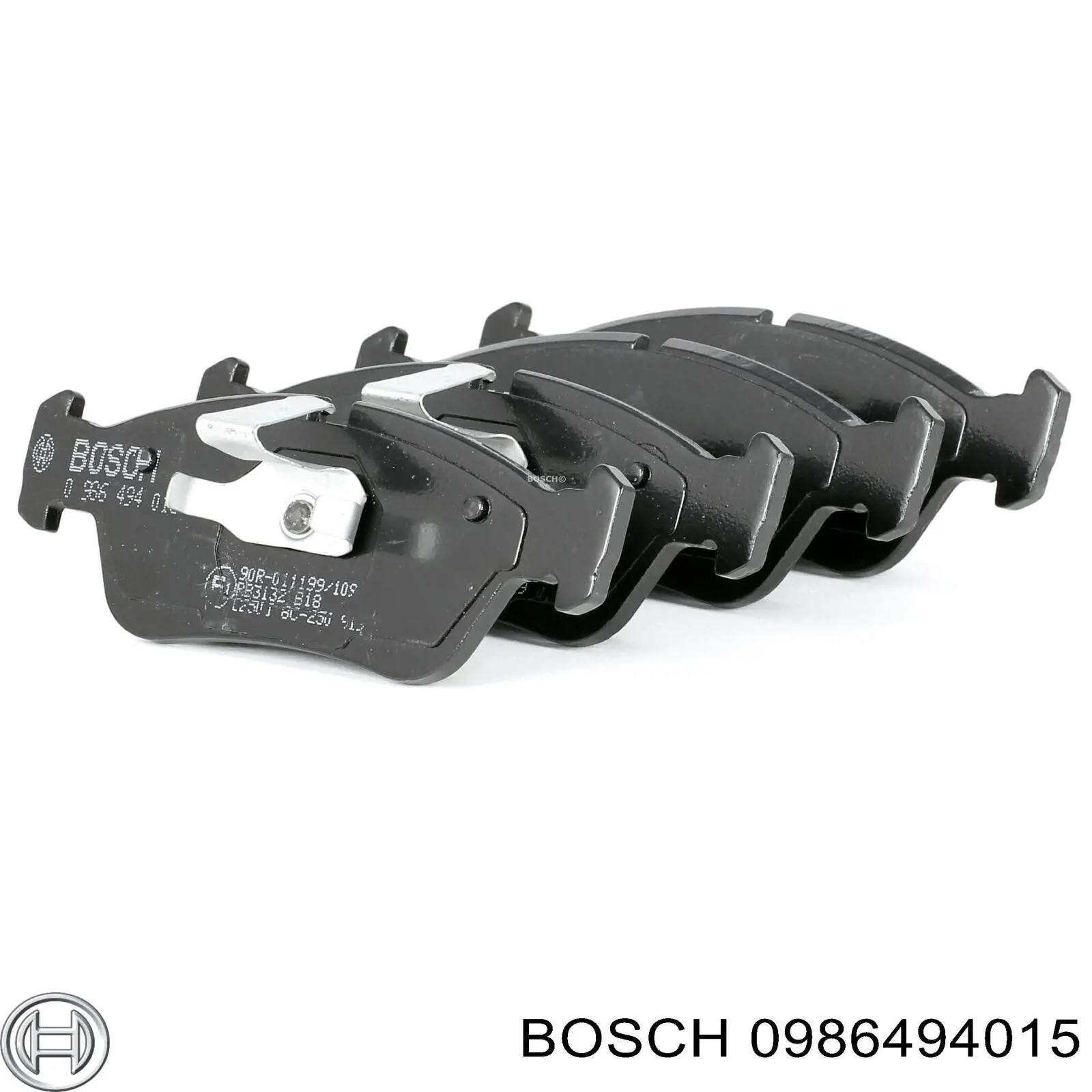 0986494015 Bosch колодки гальмівні передні, дискові