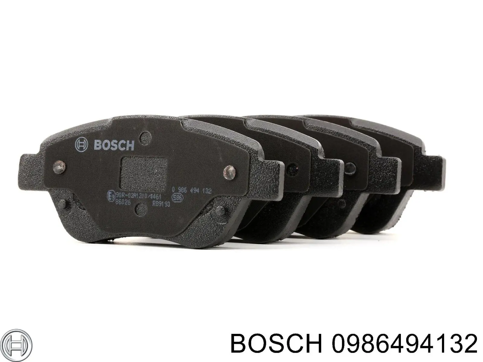 0986494132 Bosch колодки гальмівні передні, дискові