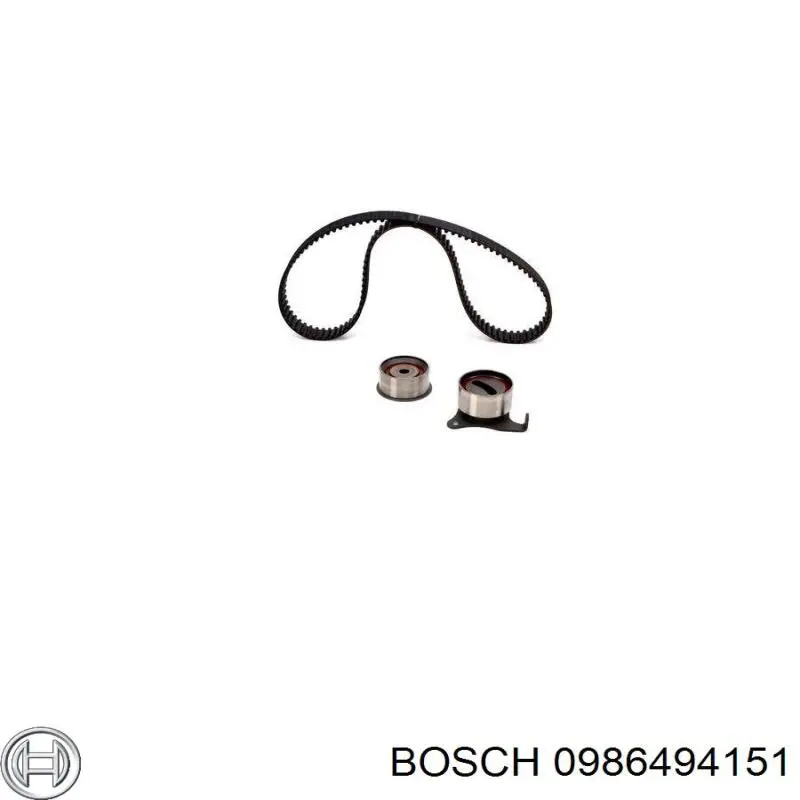 0986494151 Bosch колодки гальмівні передні, дискові