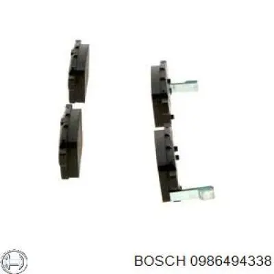 Купити 0986494338 Bosch Задні колодки