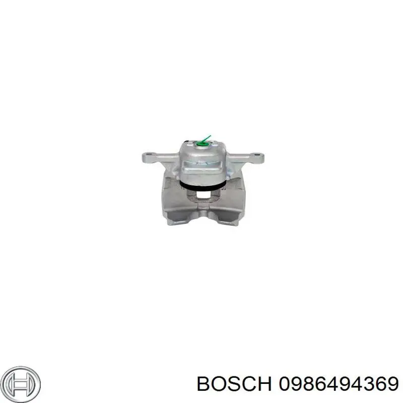 0986494369 Bosch колодки гальмові задні, дискові