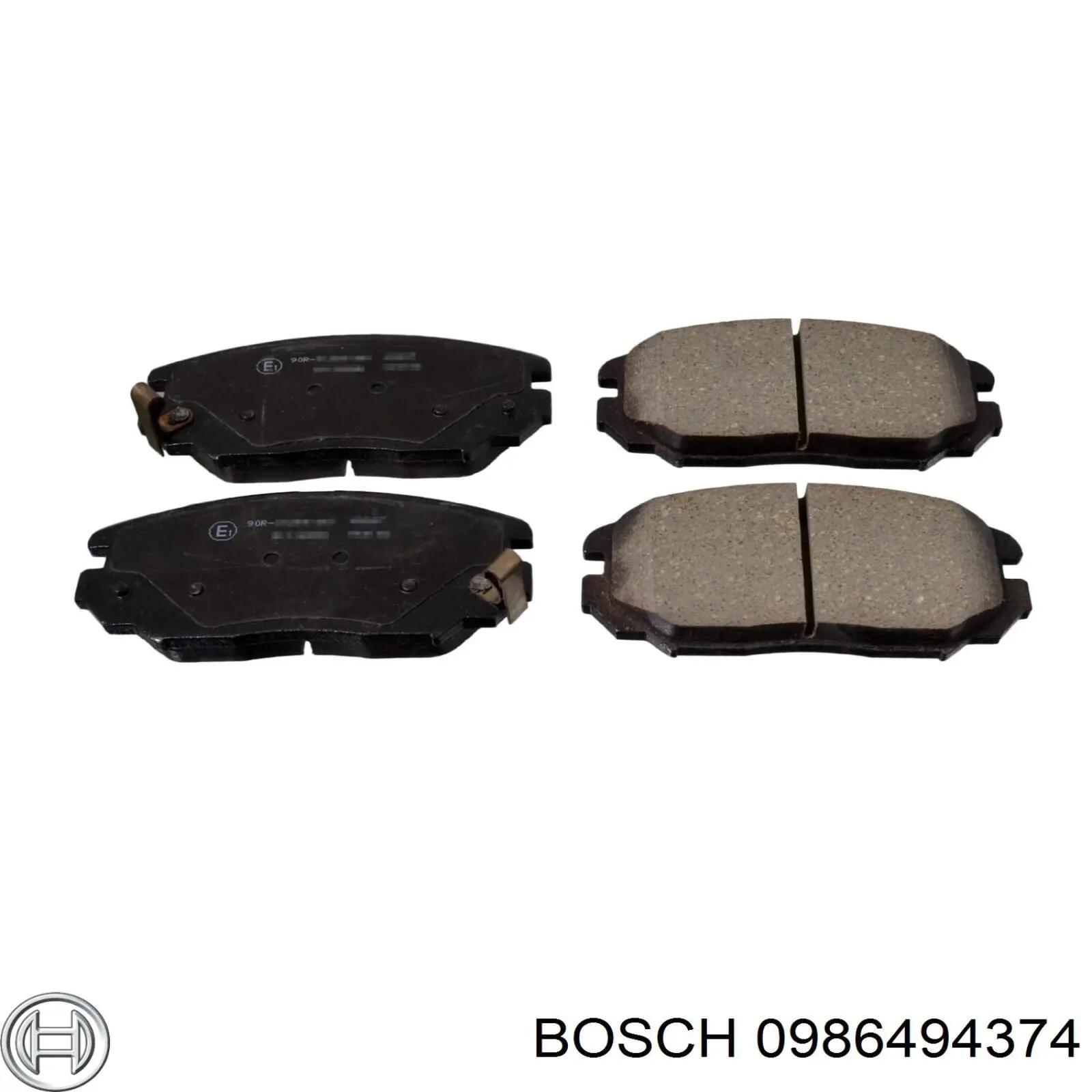 Купити 0986494374 Bosch Колодки гальмівні передні, дискові