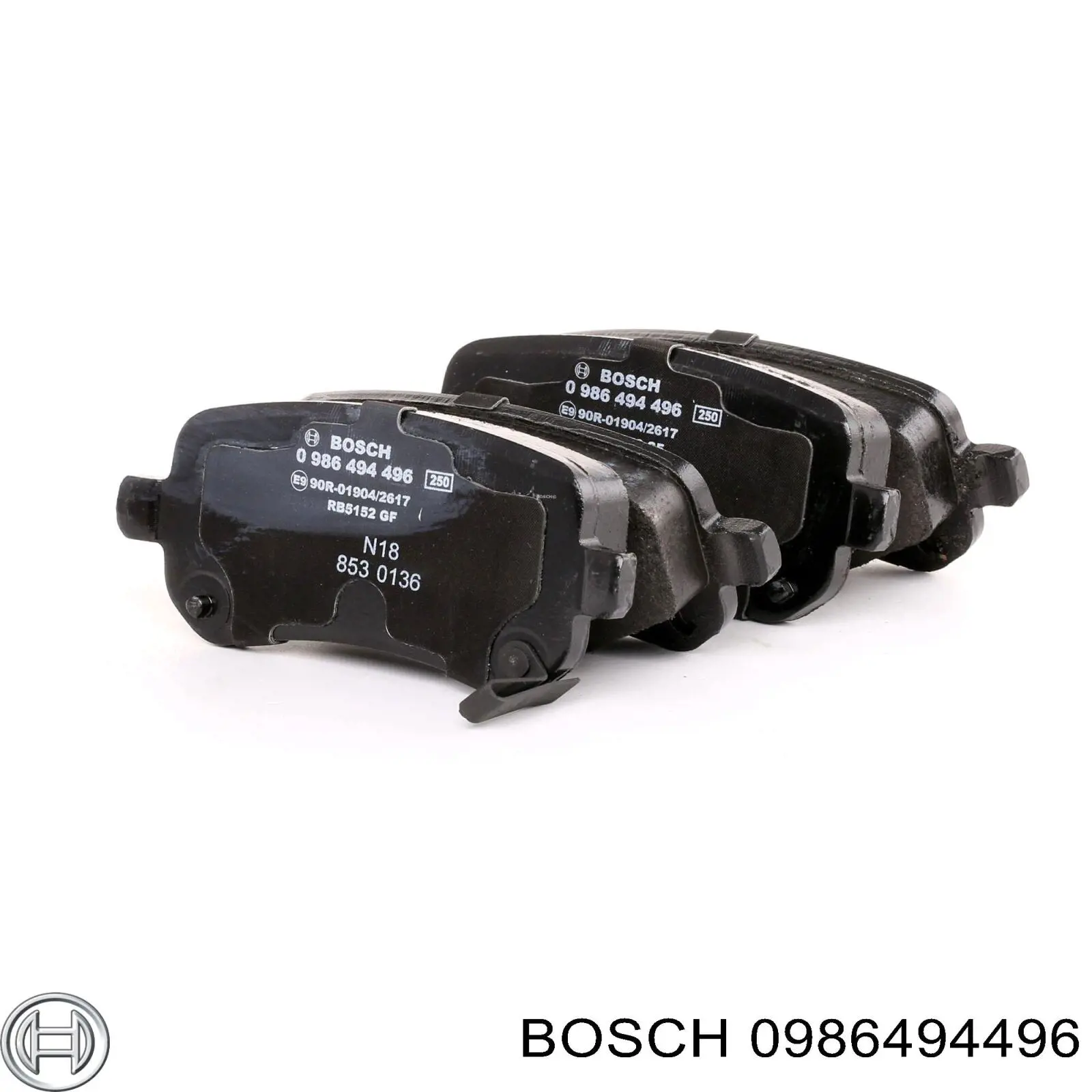 Колодки гальмові задні, дискові 0986494496 Bosch