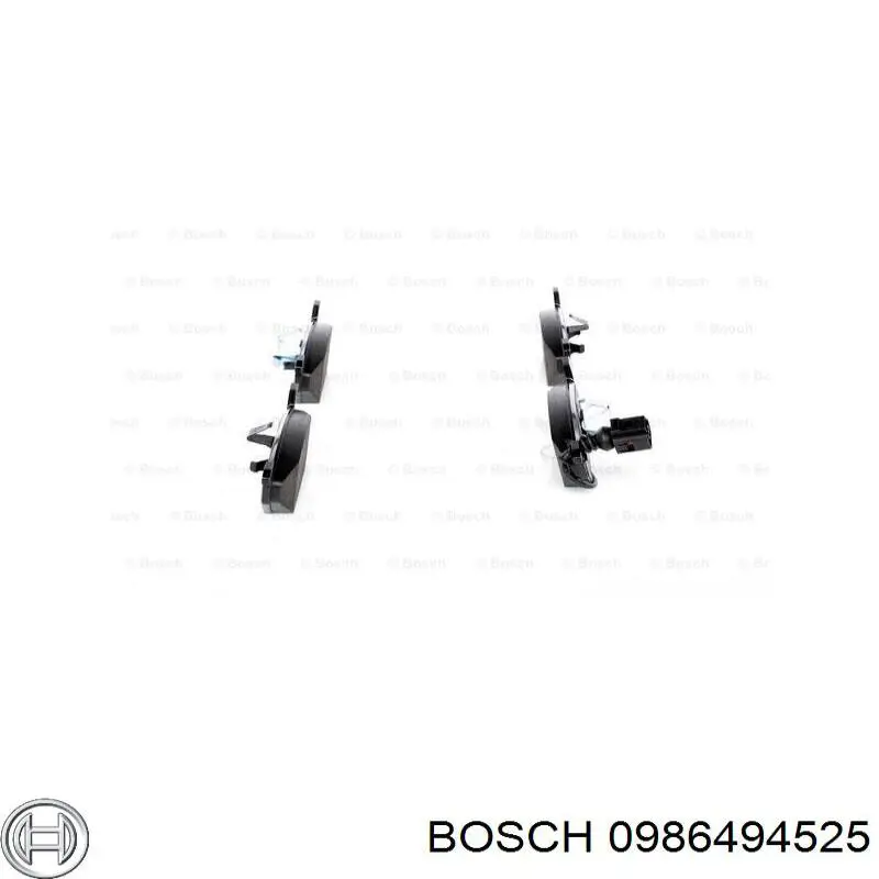 Гальмівні колодки Bosch 0986494525 ціна, від 21.98 USD
