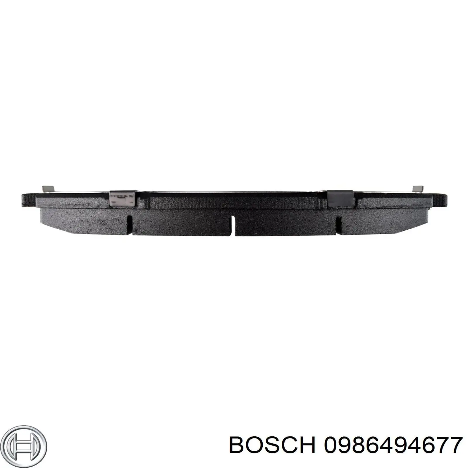 Колодки гальмівні передні, дискові 0986494677 Bosch