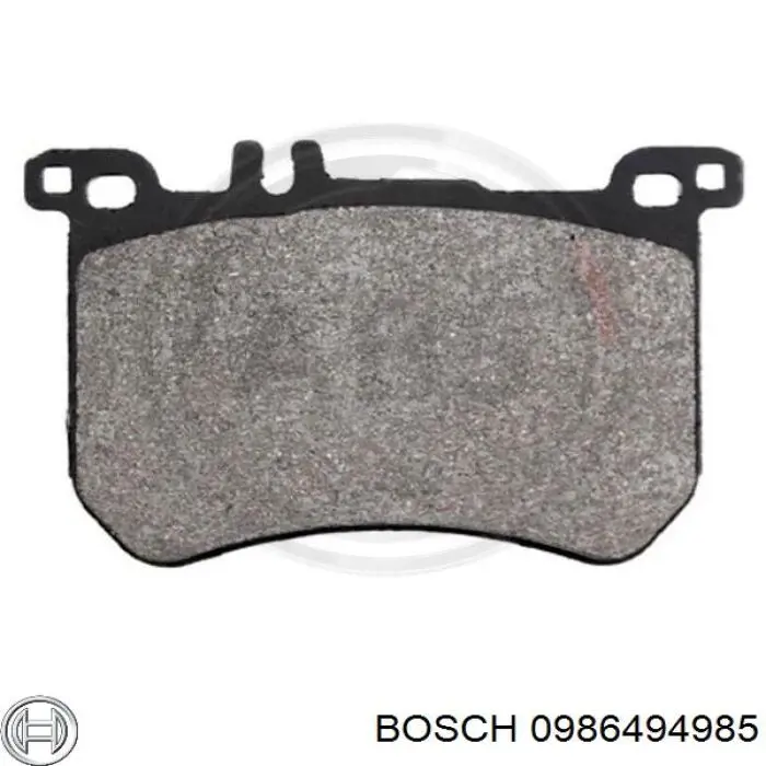 Тормозні колодки Bosch 0986494985
