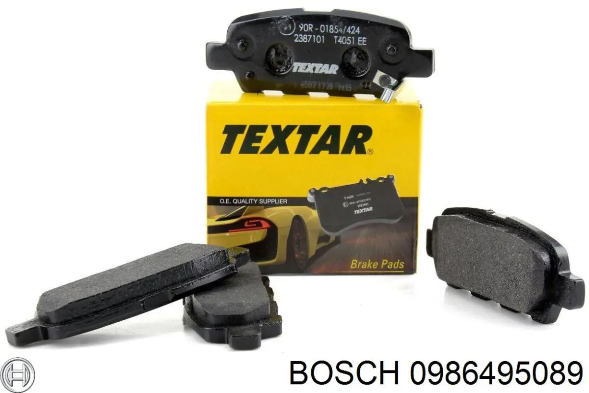 Колодки гальмові задні, дискові 0986495089 Bosch