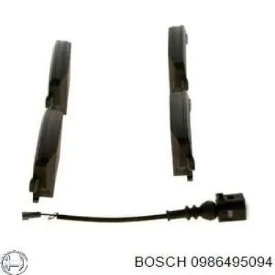 Колодки гальмові задні, дискові 0986495094 Bosch