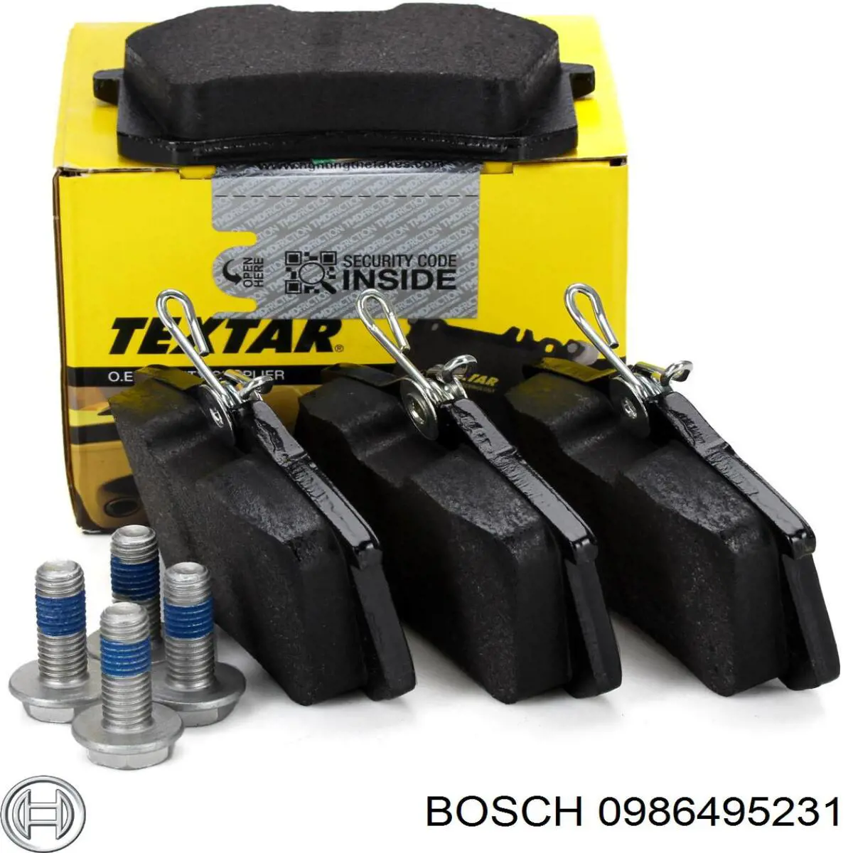 Колодки гальмові задні, дискові 0986495231 Bosch