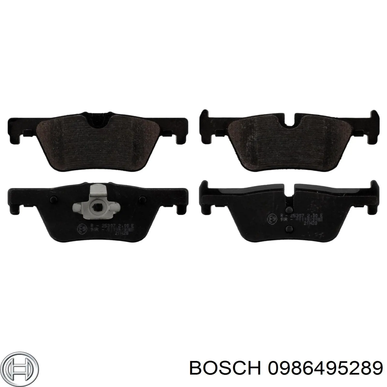 Задні гальмівні колодки Bosch 0986495289 ціна, від 47.44 USD