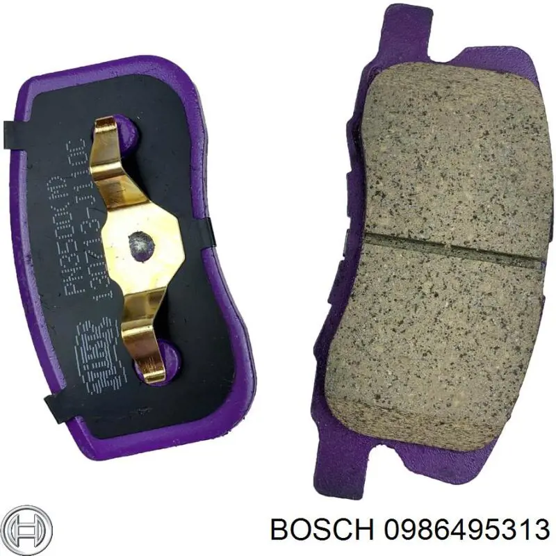 Гальмівні колодки Bosch 0986495313 ціна, від 16.89 USD