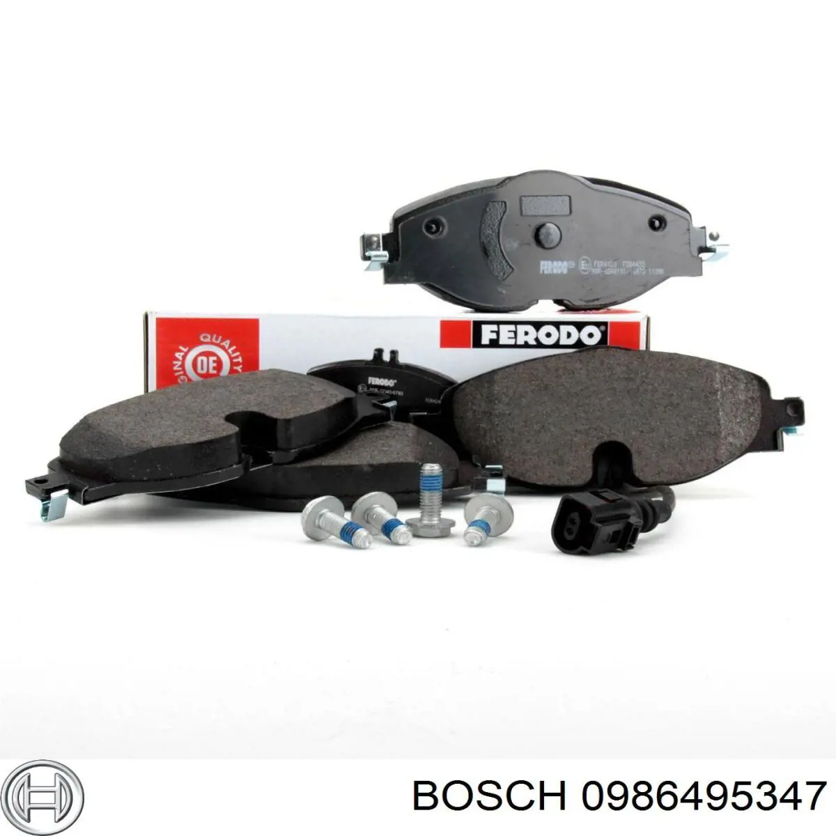 Гальмівні колодки Bosch 0986495347 ціна, від 41.70 USD